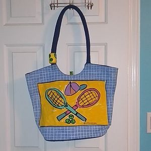 Sally Huss Tennis Tote